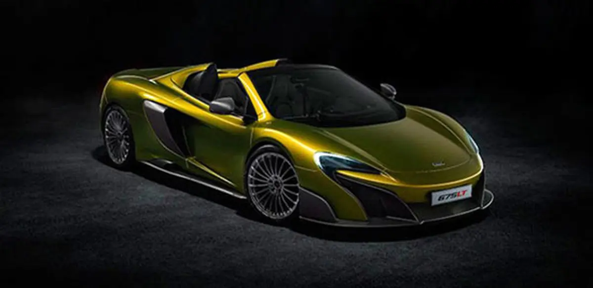 رونمایی مک‌لارن از خودرو جدیدش/تصاویر