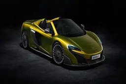 رونمایی مک‌لارن از خودرو جدیدش/تصاویر