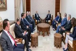 سفر وزیر خارجه عراق به سوریه / عکس