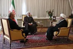 گفت و گوی سران سه قوه درباره تحریم‌های اخیر آمریکا و راههای مقابله به مثل با آن/ روحانی: آمریکایی‌ها بیشترین خسارت را از اقداماتشان خواهند دید/ دوران انتخابات تمام شده، فصل همدلی و همکاری است