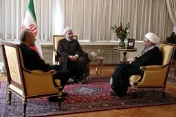 گفت و گوی سران سه قوه درباره تحریم‌های اخیر آمریکا و راههای مقابله به مثل با آن/ روحانی: آمریکایی‌ها بیشترین خسارت را از اقداماتشان خواهند دید/ دوران انتخابات تمام شده، فصل همدلی و همکاری است