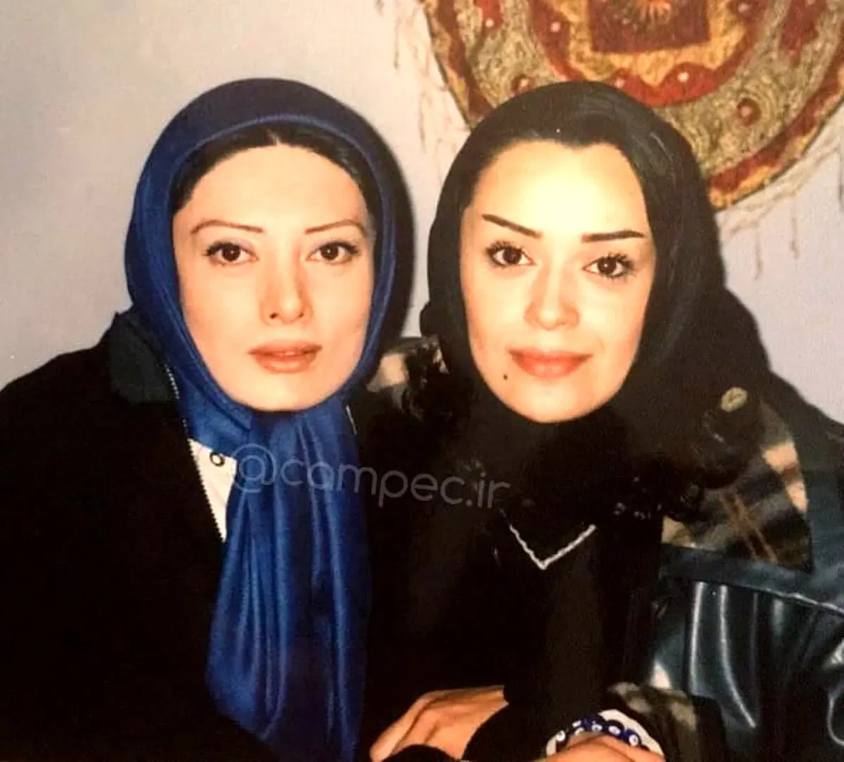 عکس زیرخاکی از الهام چرخنده و نگار فروزنده