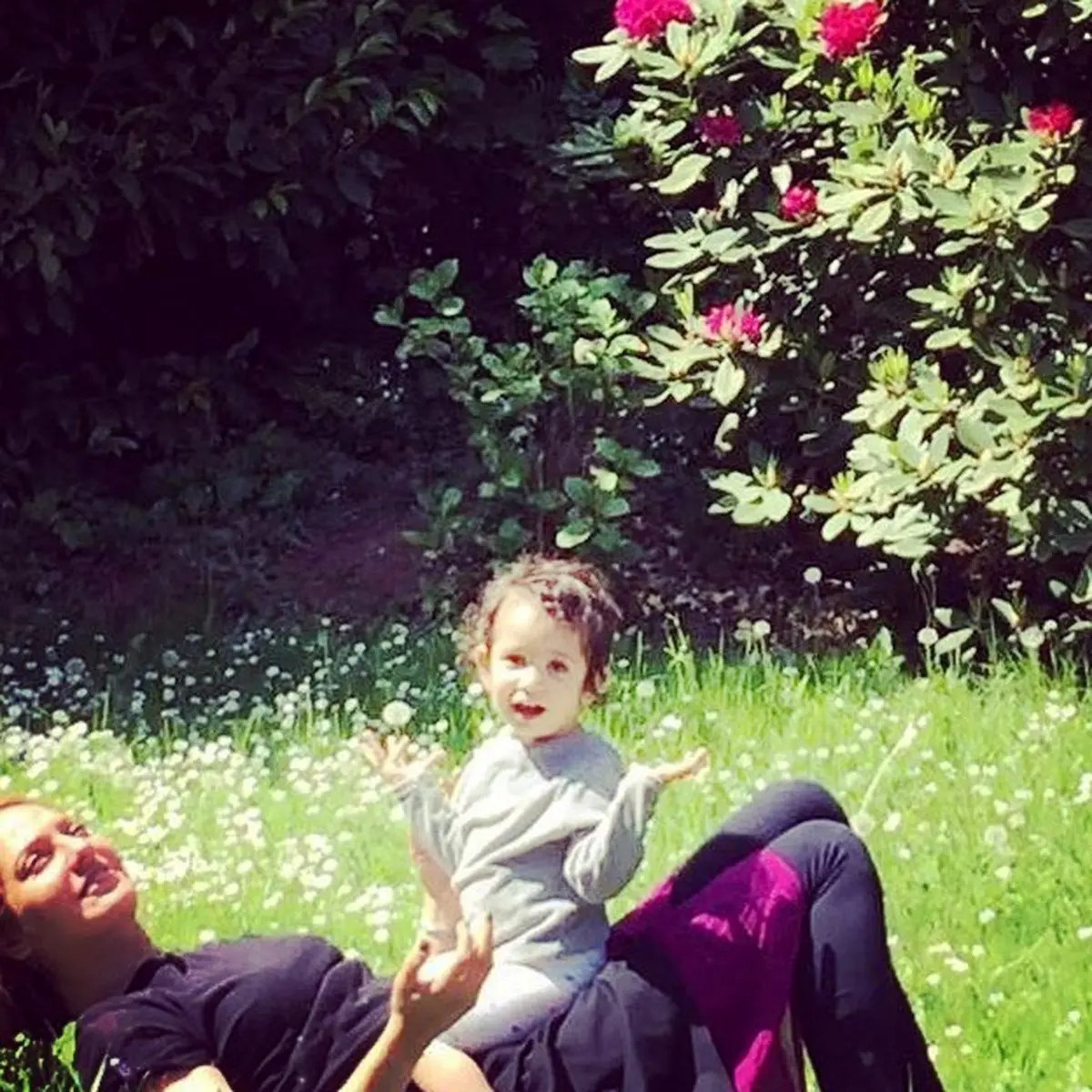 عکس مادرانه مهناز افشار