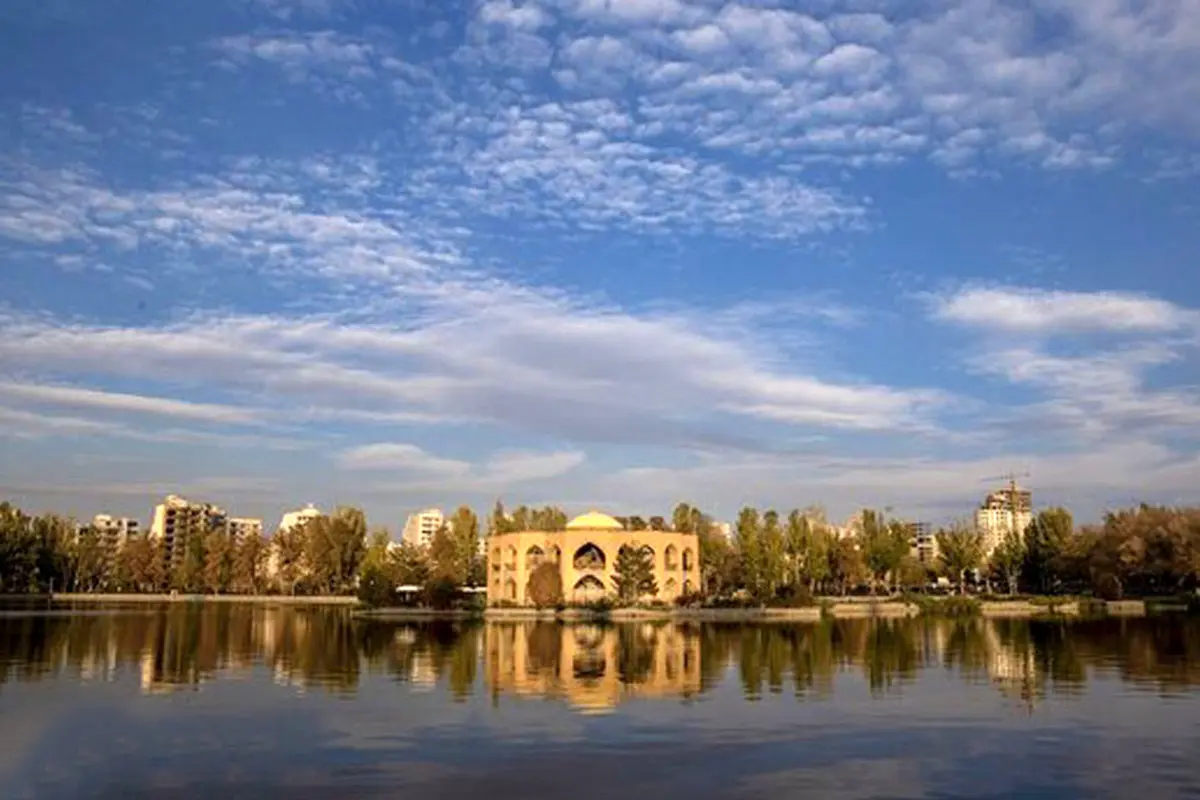 تصاویر پاییز زیبا در پارک ائل‌گلی تبریز