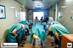 عکس/ تعظیم پزشکان به یک مرده!