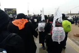 پزشکان جهادی در مسیر پیاده روی اربعین/ تصاویر
