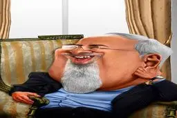 ظریف و اشتون هم به جشنواره تجسمی فجر آمدند