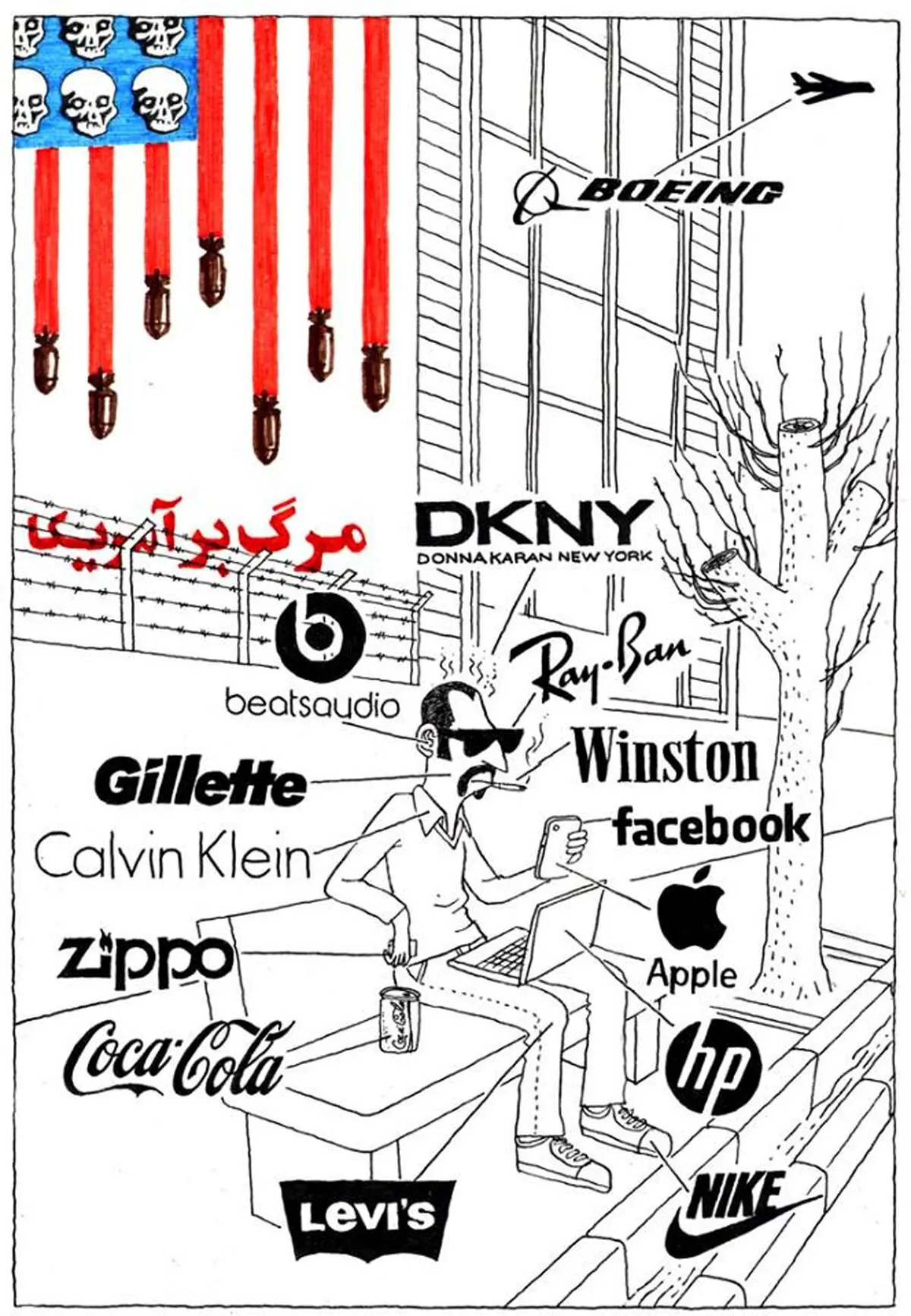 کاریکاتور تامل برانگیز درباره این روزهای تهران