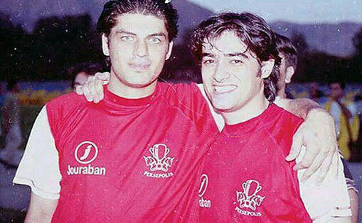 تصویری از سوپر استار سینمای ایران با پیراهن پرسپولیس