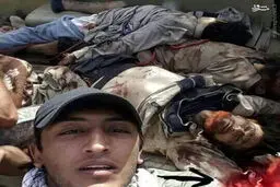 سلفی با شِمر صدام/عکس