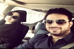بابک جهانبخش و همسرش/ عکس