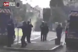 ببینید: تظاهرات جلیقه‌زردها در مقر پارلمان اروپا