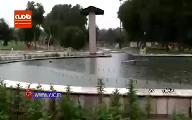 فیلم / برف در خوزستان