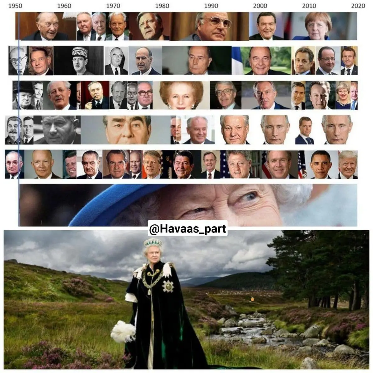 ملکه الیزابت دوم، طولانی‌ترین پادشاه سلطنت روم +عکس