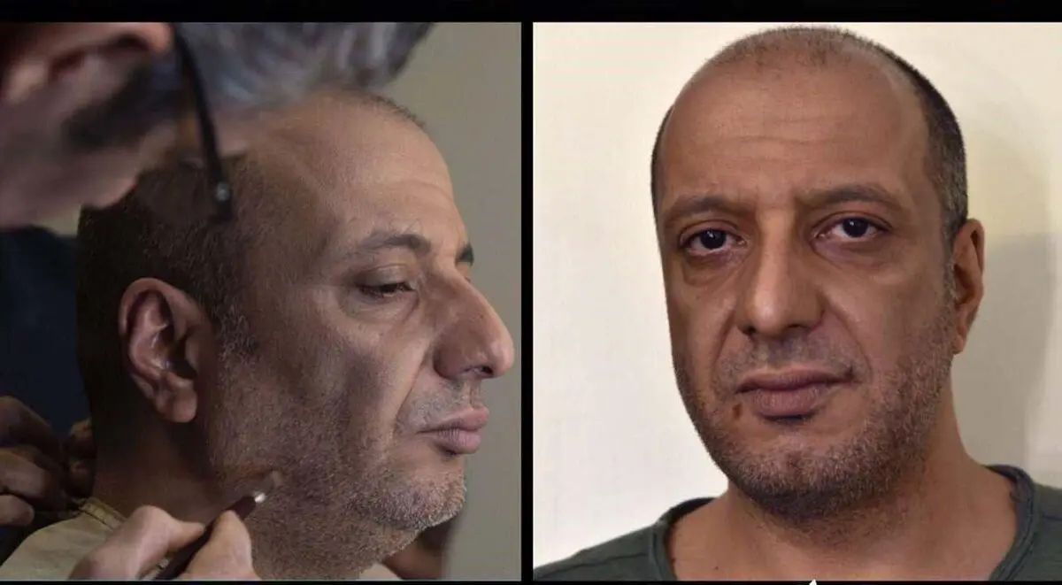 گریم متفاوت امیر جعفری در فیلم جدید مدیری/عکس