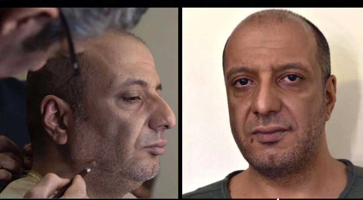 گریم متفاوت امیر جعفری در فیلم جدید مدیری/عکس