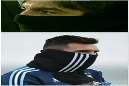 تقلید مسی از روی دست مهدی رحمتی/عکس