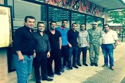 عکسی از تورنتوگردی کامبیز دیرباز ، پژمان بازغی ، هاشمی نسب ، استیلی و عضو هیات مدیره پرسپولیس!