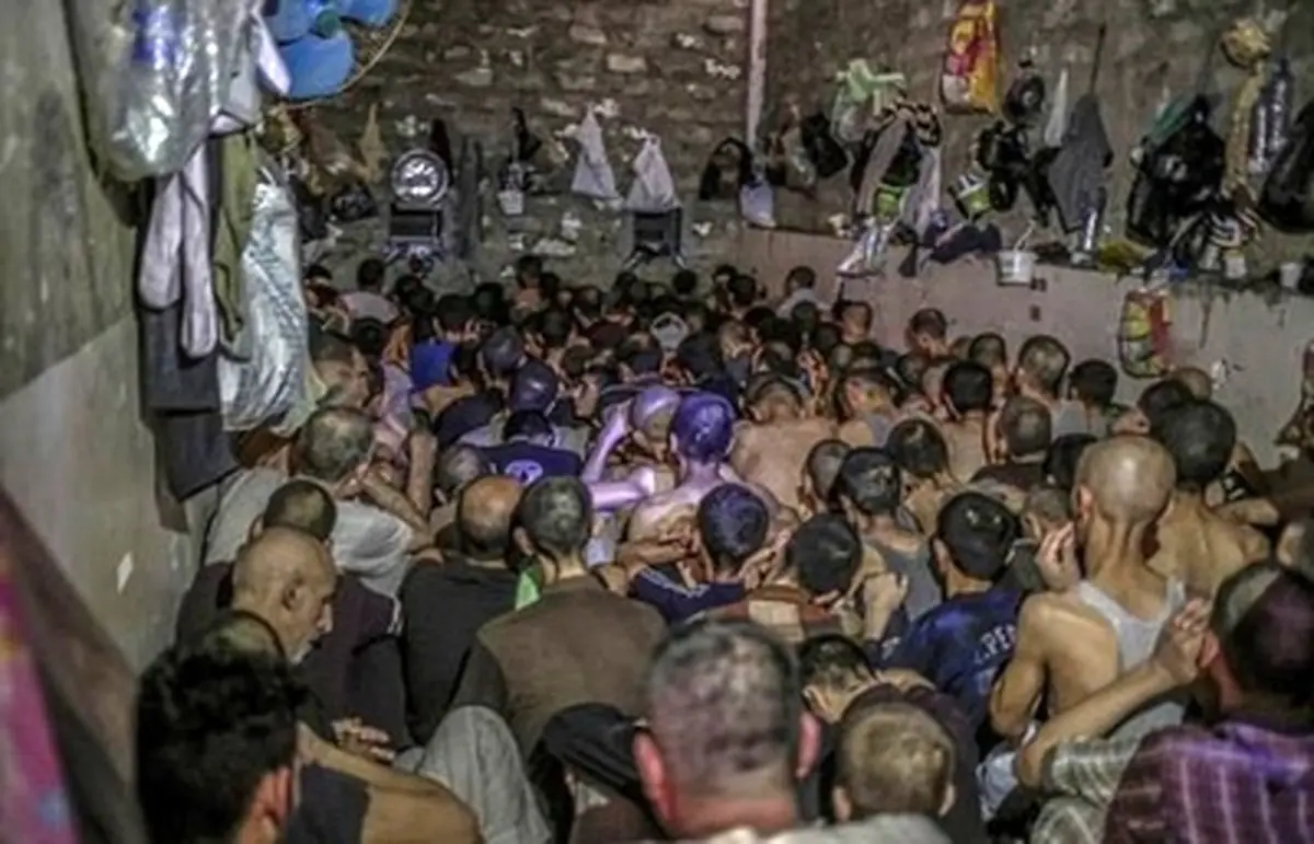 محل نگهداری اسرای داعشی در موصل/تصاویر