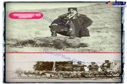 تصویری دیده نشده از ناصرالدین شاه درحال شکار+عکس