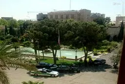 عکس/ ماشین موگرینی در حیات وزارت خارجه