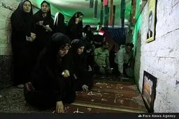 مراسم لیلة الرغائب در کهف الشهدا /گزارش تصویری