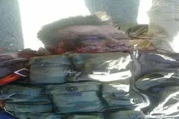 جسد خلبان کشته شده روسی/عکس