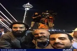 حمید فرخ نژاد در گشت ارشاد!/عکس