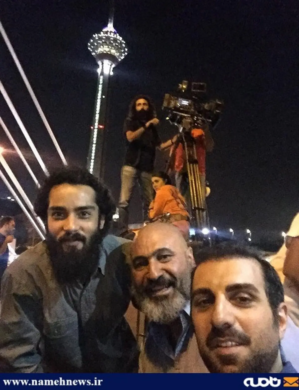 حمید فرخ نژاد در گشت ارشاد!/عکس
