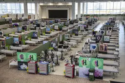 نقاهتگاه بیماران کرونایی در ایران مال + عکس