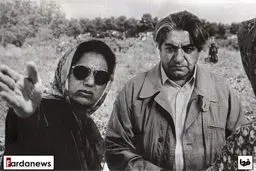 بنی‌اعتمادوانتظامی‌درپشت‌صحنه"روسری‌آبی"/عکس