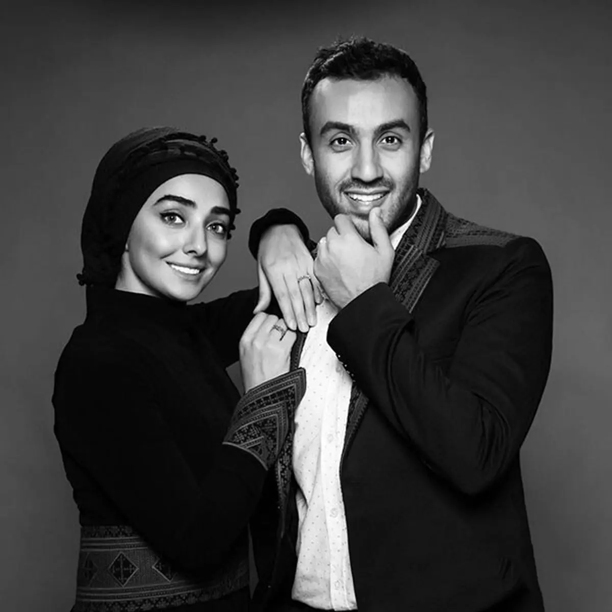 عکس دیده نشده تولد دریا مرادی دشت بازیگر سینما در کنار عشقش