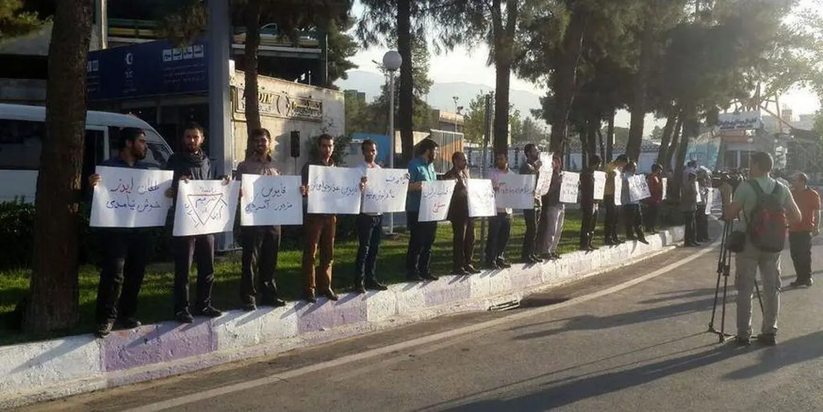 پلیس تجمع دلواپسان سفر فابیوس را جمع کرد+عکس