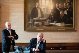 حال و هوای کاخ سفید/ عکس