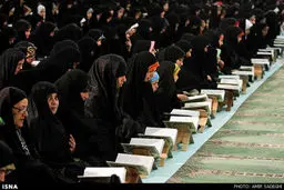 مراسم جزء خوانی قرآن کریم در ماه مبارک رمضان - تبریز / تصاویر