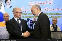 حواشی تصویری کنفرانس خبری رؤسای انرژی اتمی ایران و روسیه