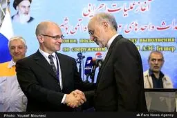 حواشی تصویری کنفرانس خبری رؤسای انرژی اتمی ایران و روسیه