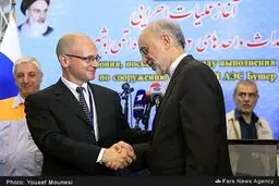 حواشی تصویری کنفرانس خبری رؤسای انرژی اتمی ایران و روسیه