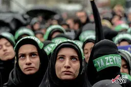 عزاداری زنان شیعه ترکیه در عاشورای حسینی /تصاویر