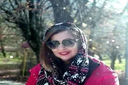 عکس جدید نفیسه روشن در دل طبیعت