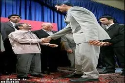 تصویری عجیب از محمود احمدی نژاد