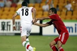 دیدار تیم‌های ایران و امارات به روایت تصویر