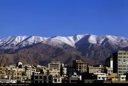 سفیدپوش شدن ارتفاعات تهران /عکس