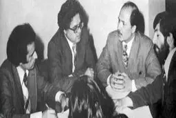 تصویری از غلامعلی حداد عادل در دوران طاغوت