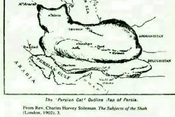 ایران قدیم به شکل گربه / عکس