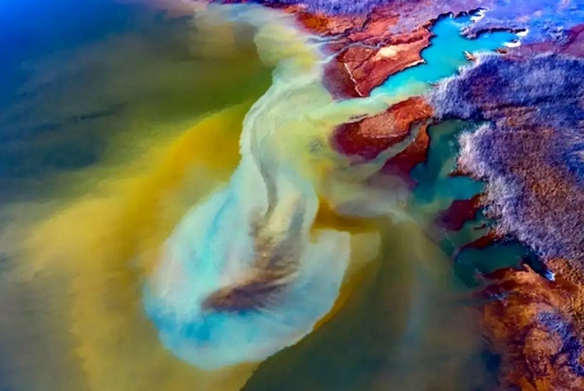 آب های رنگی در اسپانیا