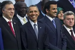 معصومه ابتکار و اوباما در یک قاب