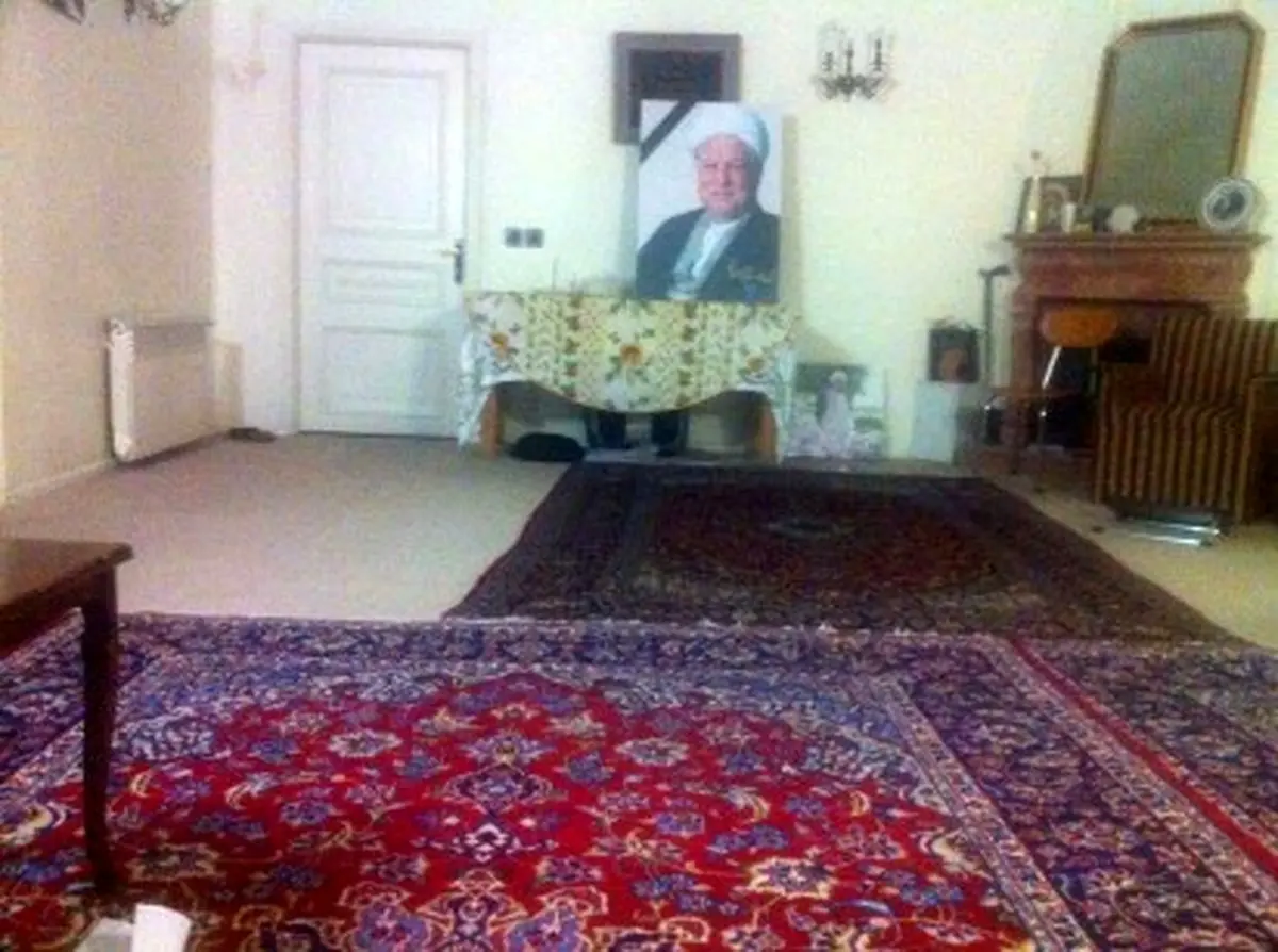 نمایی از اتاق آیت الله هاشمی رفسنجانی/عکس