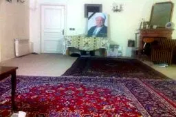 نمایی از اتاق آیت الله هاشمی رفسنجانی/عکس