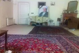 نمایی از اتاق آیت الله هاشمی رفسنجانی/عکس